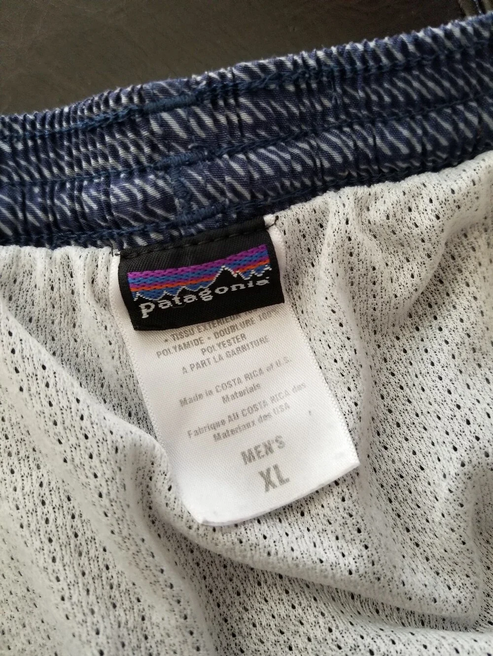 ❗Patagonia Men's Navy White Swinming Trunks XL❗